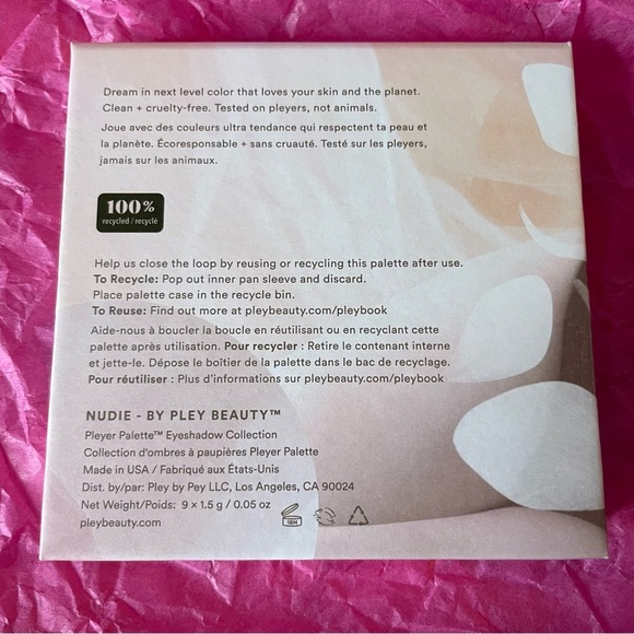 Pley “Nudie” Eyeshadow Palette | Cruelty-free - Picture 3 of 6